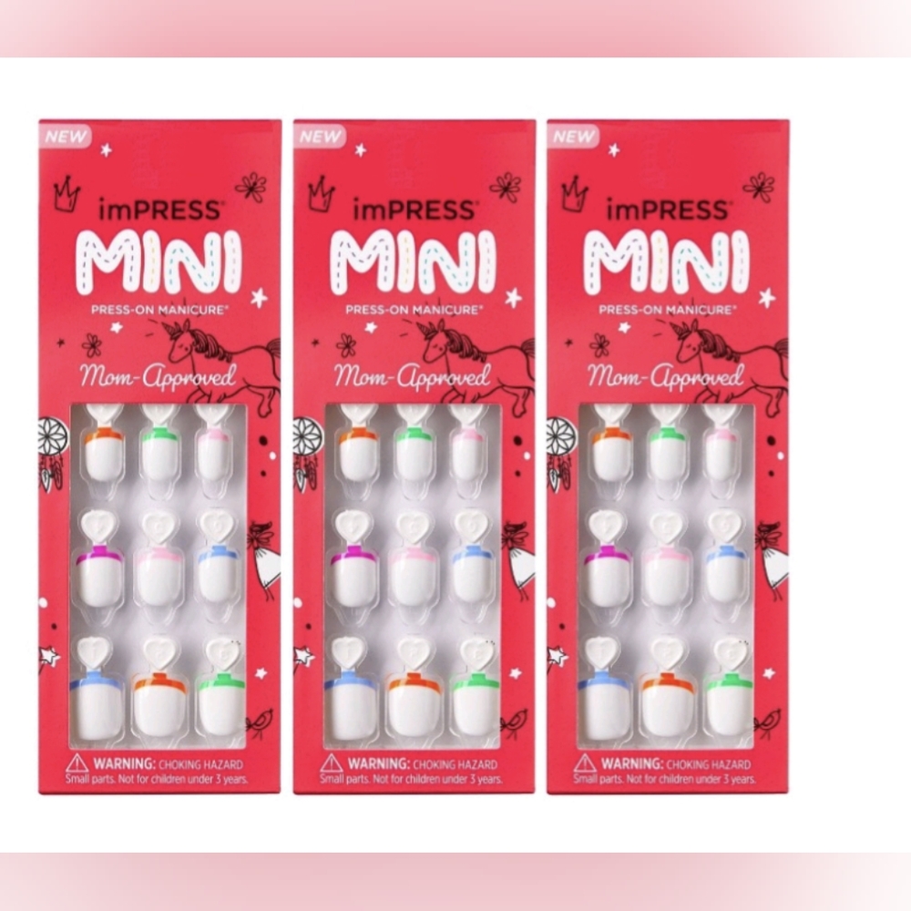 Kiss imPRESS  Press-On  Mini Manicure for Kids
